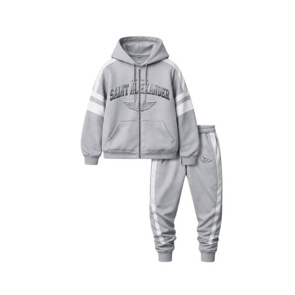 _Saint Alexander Minimal Gray Tracksuit