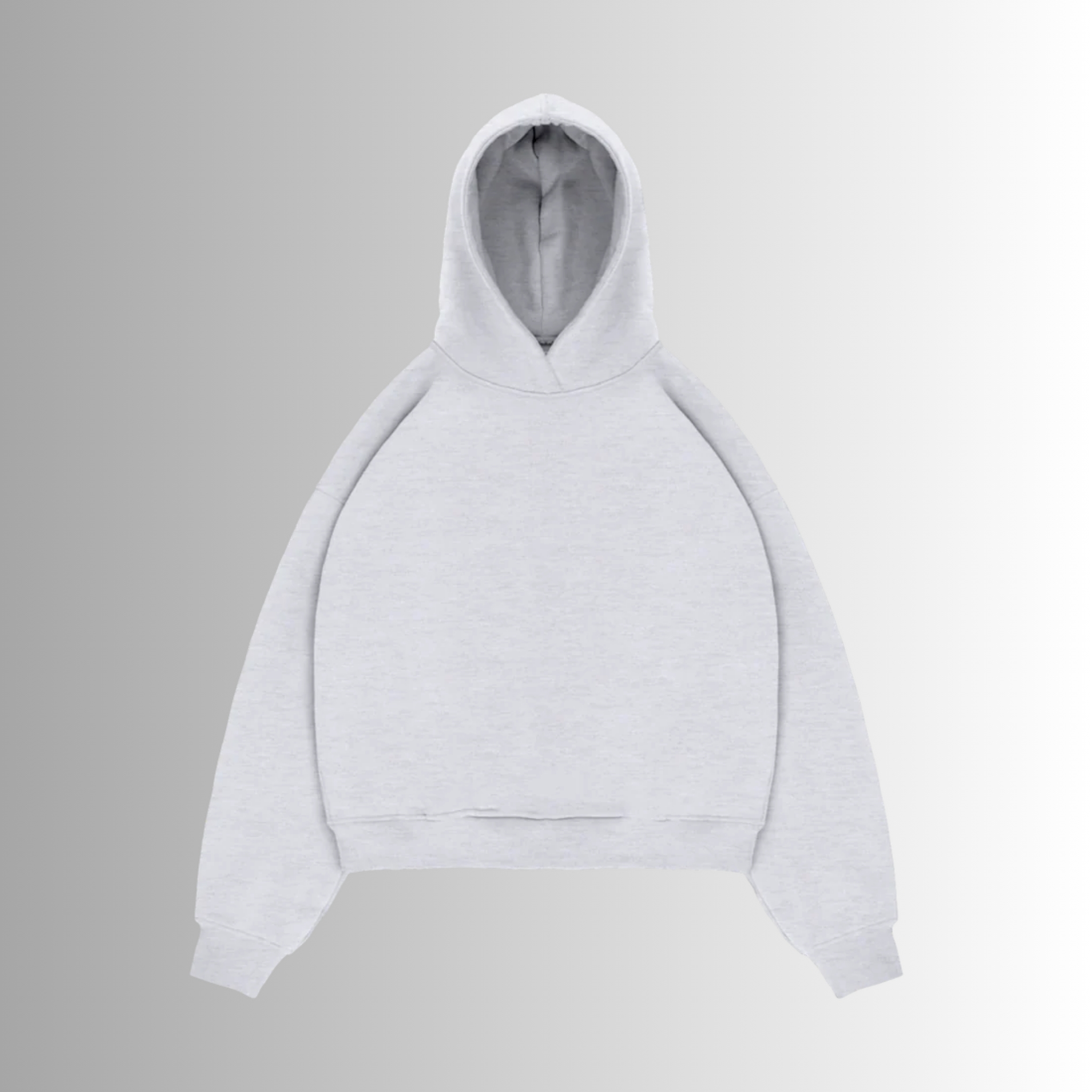 Saint Alexander Oversized Grey Hoodie