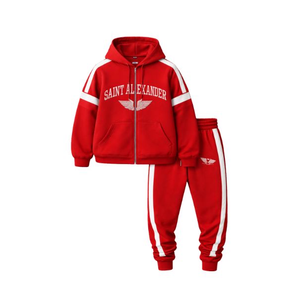 Saint Alexander Red Tracksuit For Men