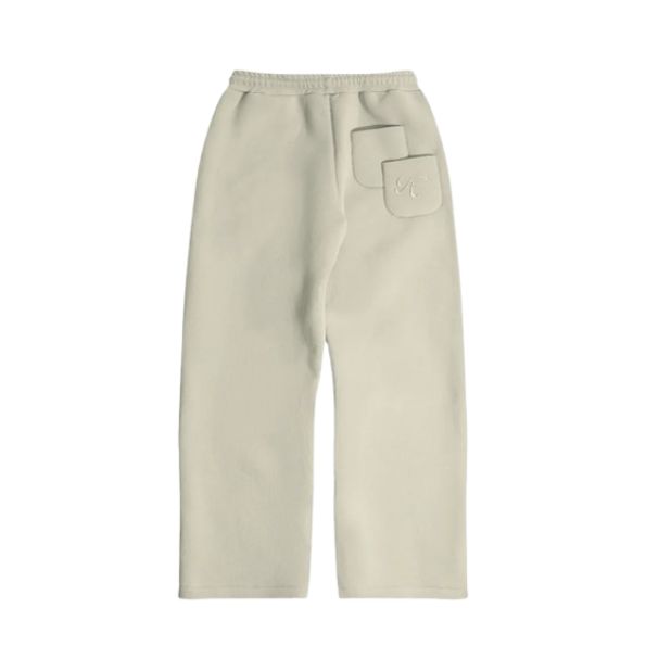 _Saint V1 Stacks In Cream Sweatpants